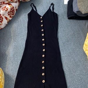 Black summer dress